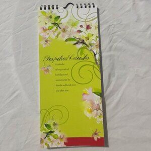 Rare Gina B. Perpetual Calendar Keep Track Of Birthdays & Anniversaries New